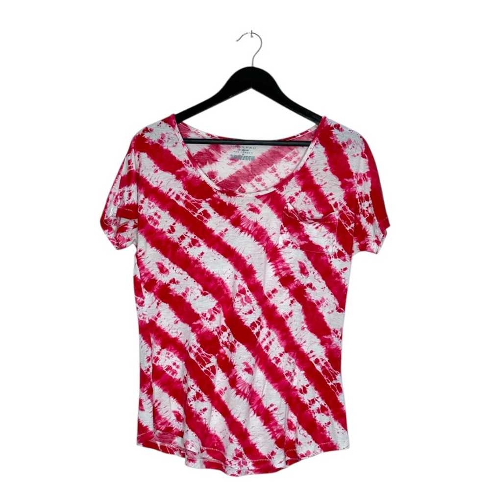 Calypso St Barth For Target Pink Tie Dye Pocket Tee Size Medium Boho Festival